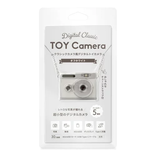 HIDISC デジタルトイカメラ オフホワイト HD-TOYCAMOW | バイクパーツ