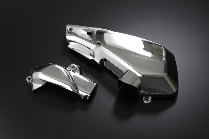 パーツ　3個 ホンダ（HONDA） ライブディオZX AF35 2型 外装セット 6点 黒 紫 新品