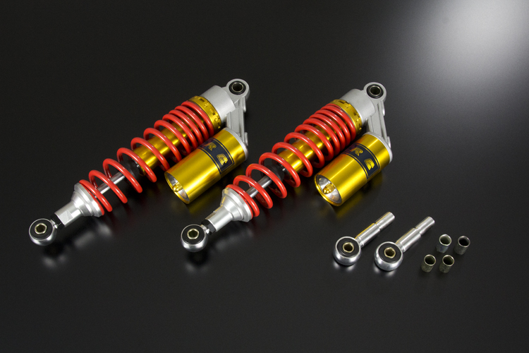 新品未使用 バイク部品 RCリアショック Sタイプ 【赤】 汎用 RCリアショック(Sタイプ)赤色 | バイクパーツセンター
