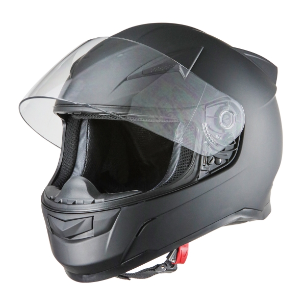 ヘルメット フルフェイス マットブラック A-737 Mサイズ | バイク