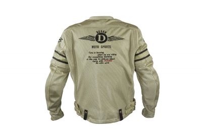 DUHAN 3シーズン バイクジャケット XLサイズ ベージュ | バイクパーツ
