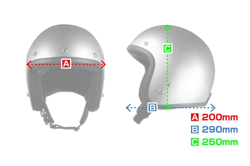 フレイム柄 スモールジェットヘルメット シルバー 72JAM 女性用ジェットヘルメット&シールドセット Leafレディース