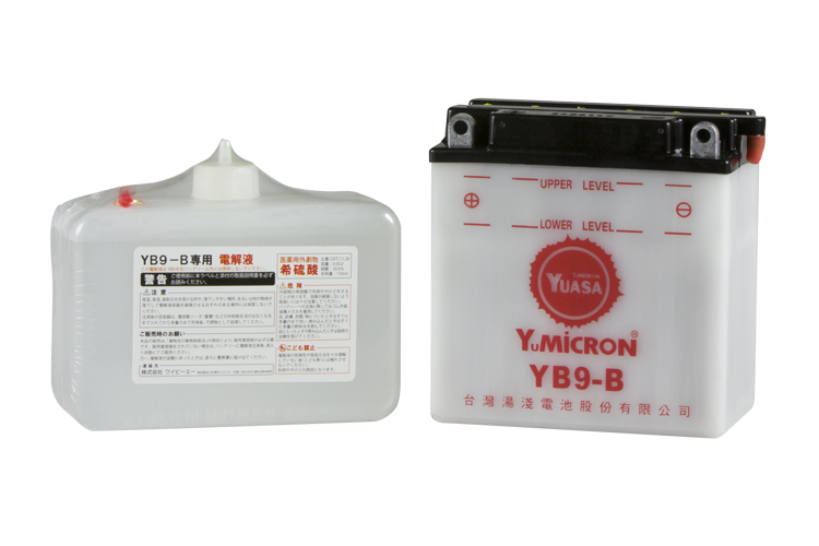 台湾 YUASA ユアサ YB9-B 台湾ユアサバッテリー YUASA YB9-B / CD250U CJ250T GB250クラブ