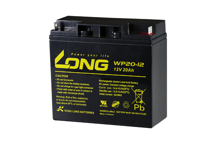 LONGバッテリー】WP20-12 UPS (無停電電源装置) 12V20Ah | NBSジャパン