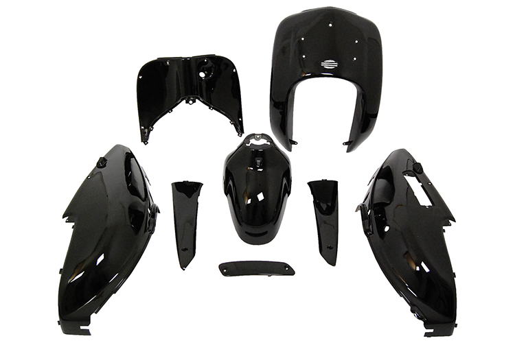 ホンダ ジョーカー 50/90 3041 ブラック外装セット ホンダ ジョーカー50/90 外装9点セット 黒 | NBSジャパン