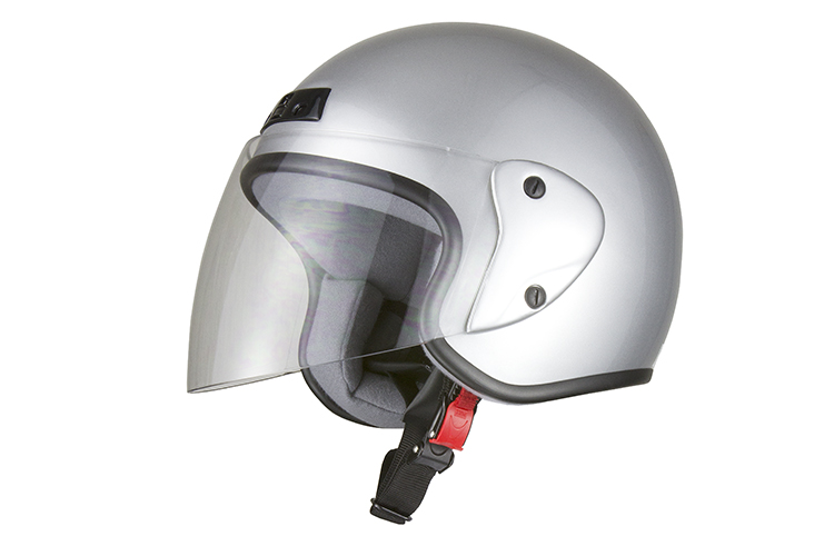 SHIRO SH-215 ジェットヘルメット シルバー SHIRO SH-215 ジェットヘルメット シルバー SHIRO SH-215