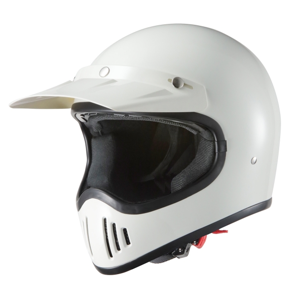 バイクヘルメット L マットブラック ビンテージ フルフェース