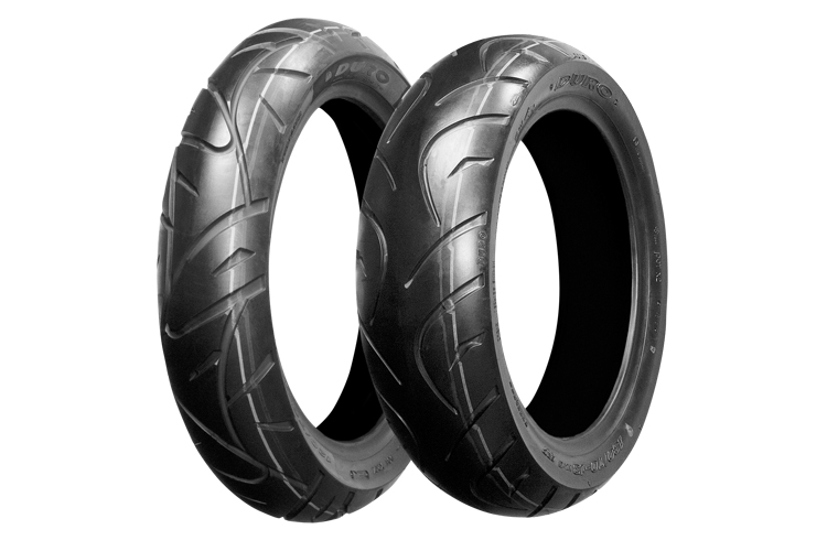前後セット】DURO 120/70-13&130/70-13 マグザム・マジェスティS
